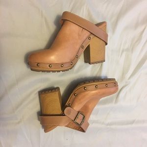 Lucky Brand leather heels
